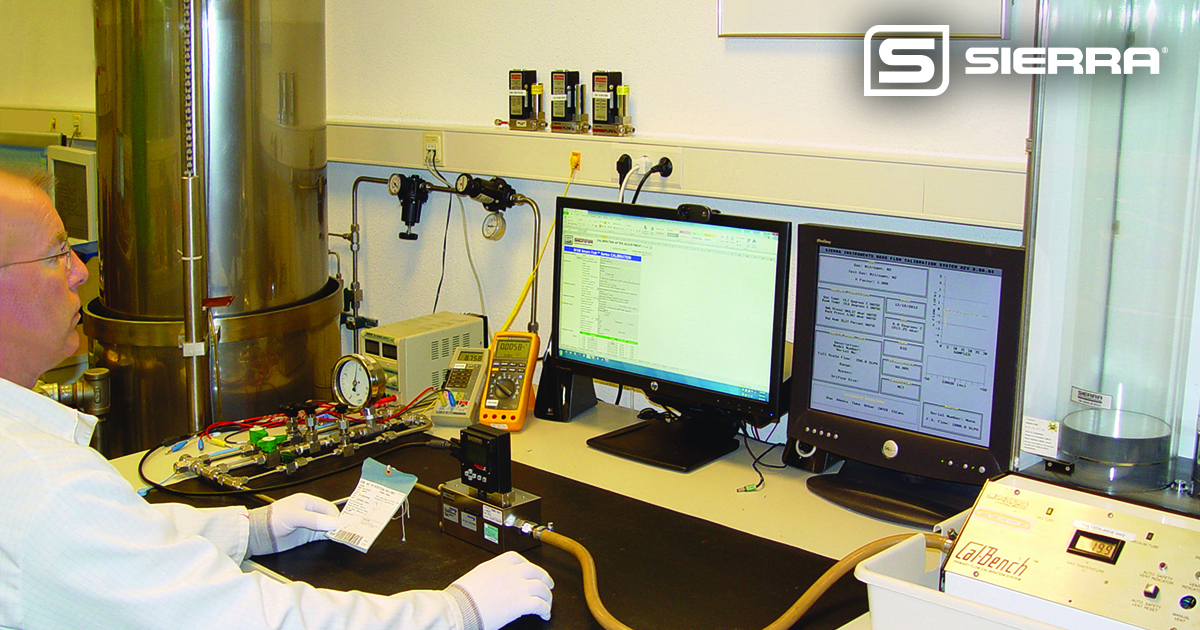 Primary Standard Mass Flow Controller Calibration Explained Sierra