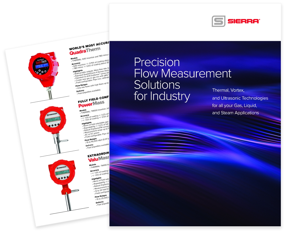 Full-line Scientific catalog for precision mass flow meters and controllers