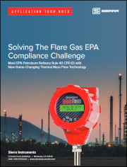 Solving The Flare Gas EPA Compliance Challenge with Game-Changing qMix RealTime Flare Measurement System (FMS)
