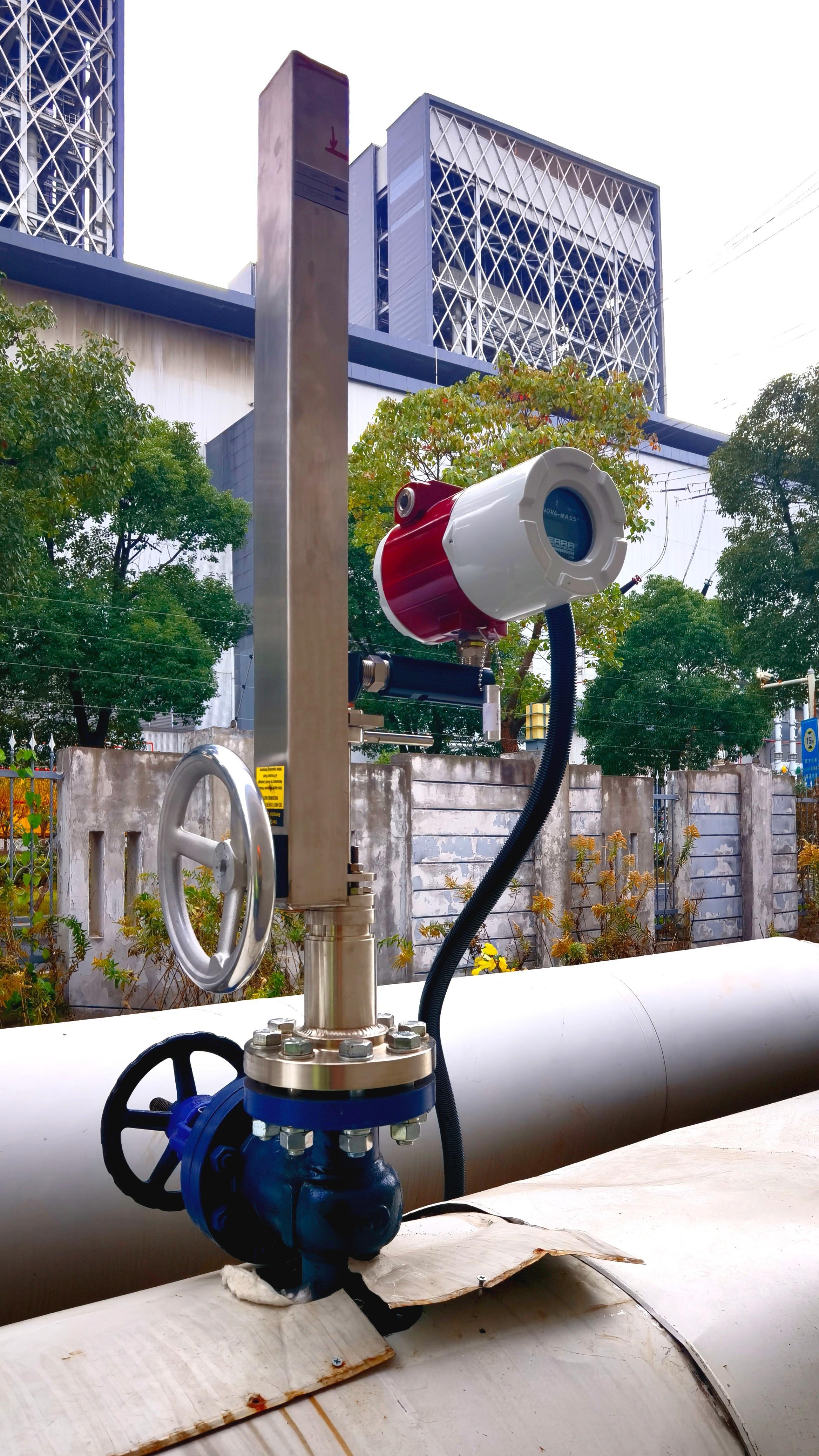 241S hot-tap steam application installation