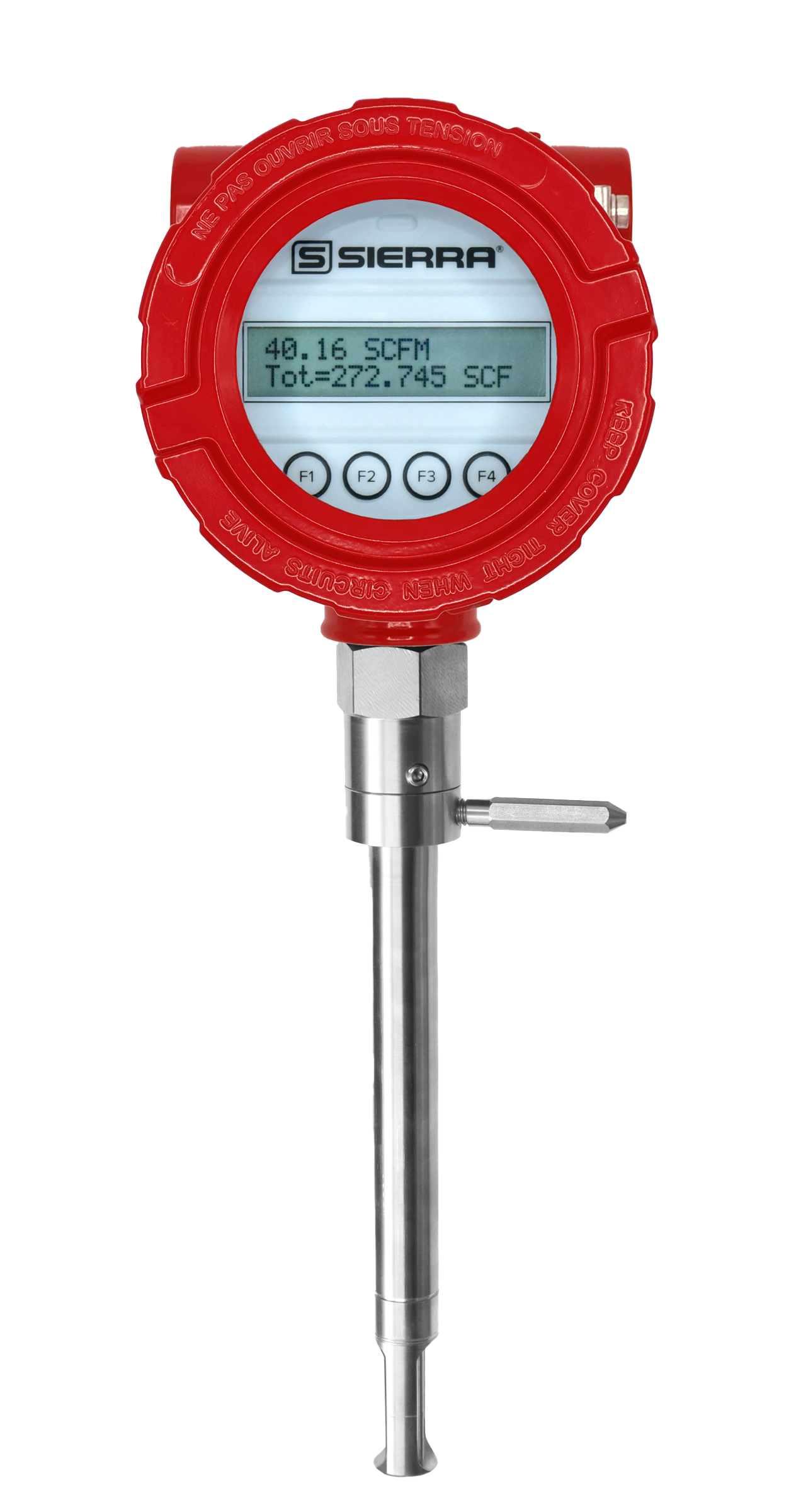 BioTrak 645i/745i Wastewater Thermal Mass Flow Meter